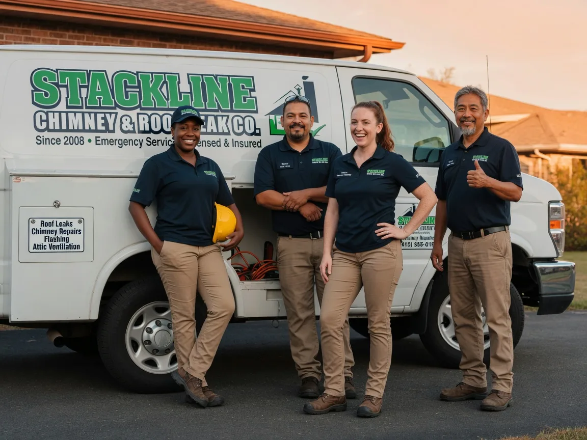 Chimney flashing repair company in Severn, NC
